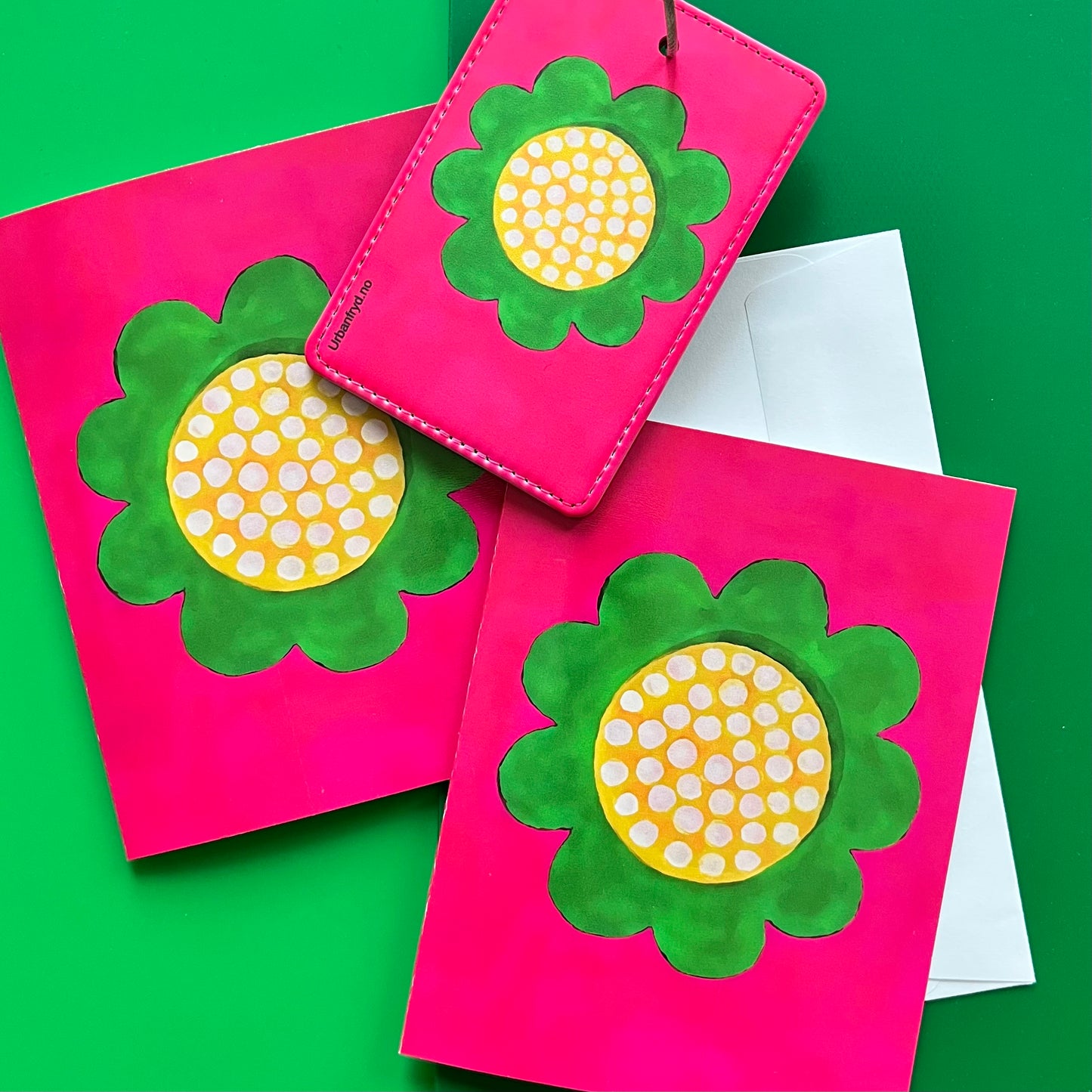 PIPPIBLOMST dobbelt kort 🌸 NYHET!