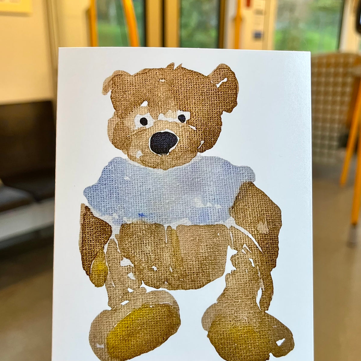 BAMSE dobbelt kort med konvolutt