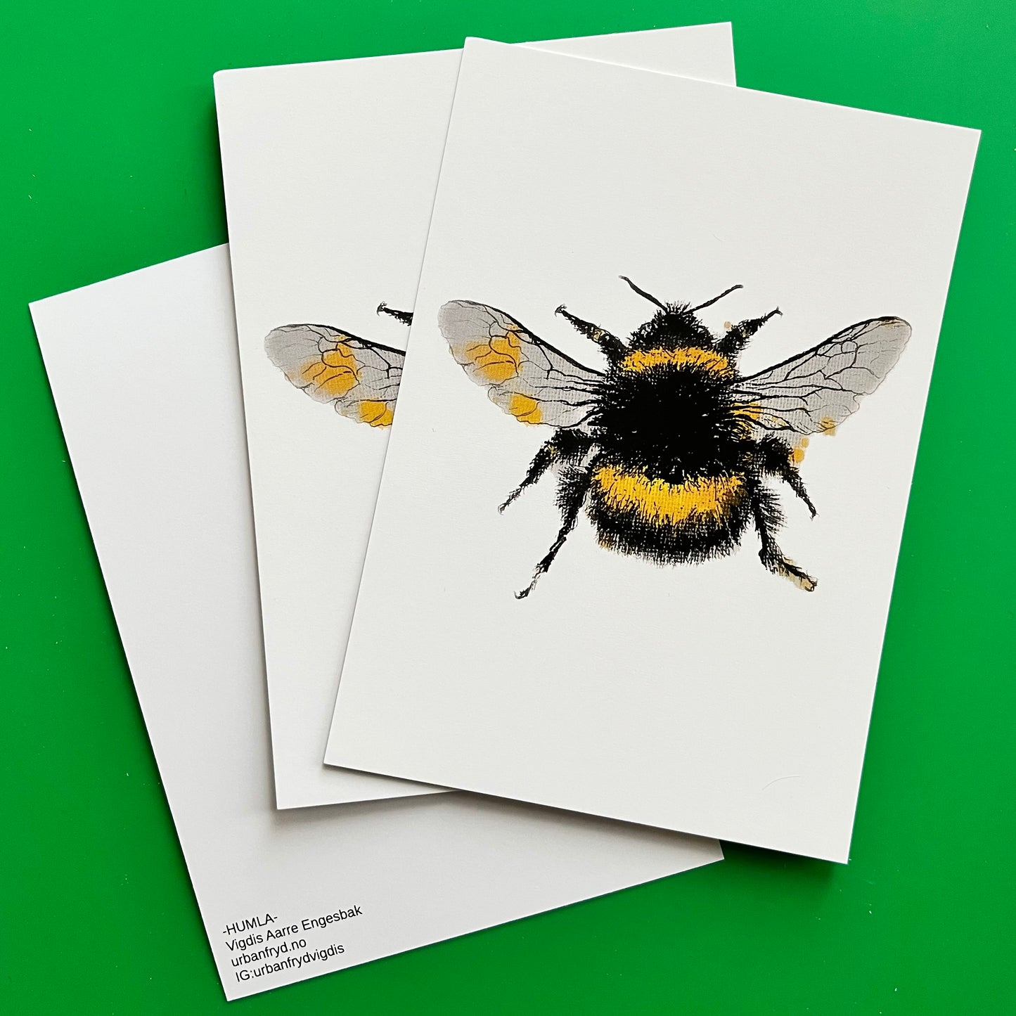 Humla postkort