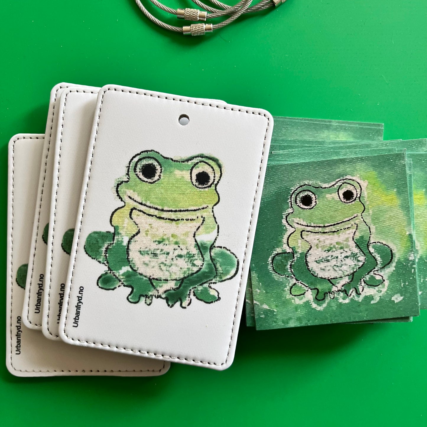 Bagasjelapp Frosken NYHET!